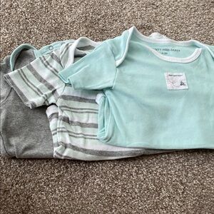 Burt's Bees Baby Set of 3 Onesies